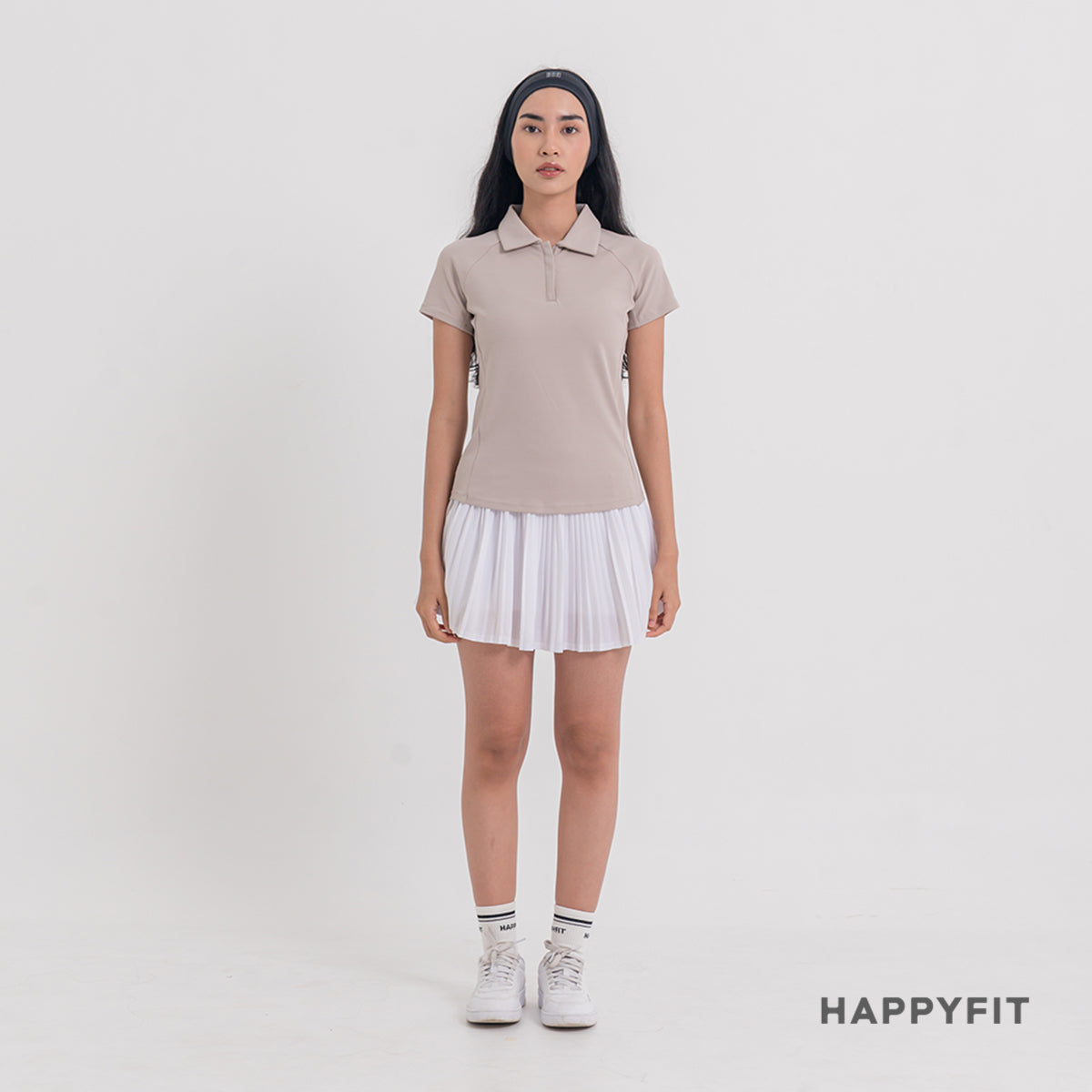 HAPPYFIT Women Swift Polo Top