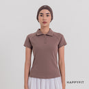 HAPPYFIT Women Swift Polo Top