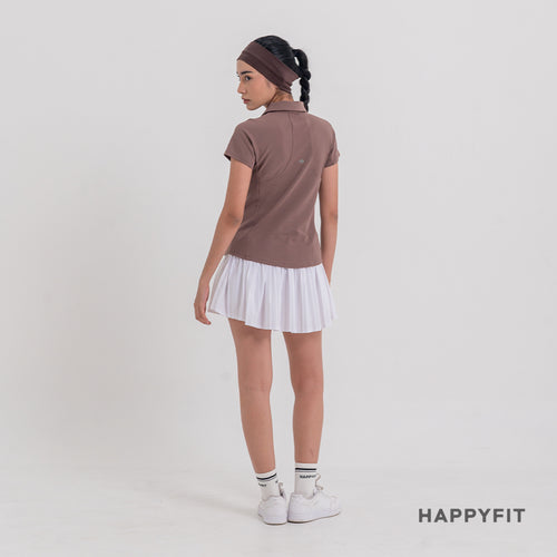 HAPPYFIT Women Swift Polo Top