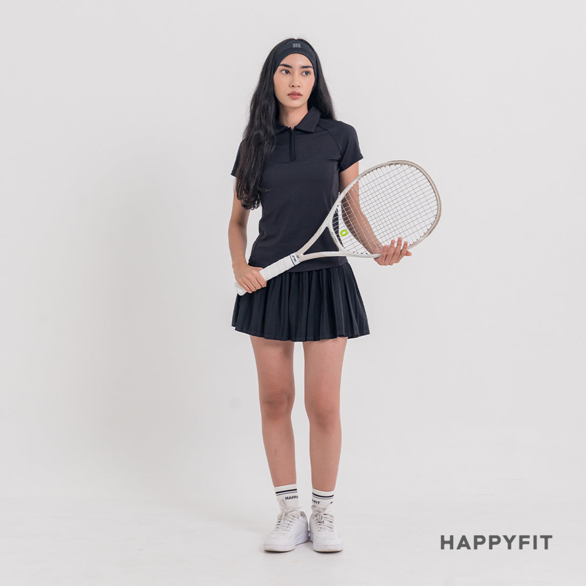 HAPPYFIT Women Swift Polo Top