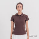HAPPYFIT Women Swift Polo Top