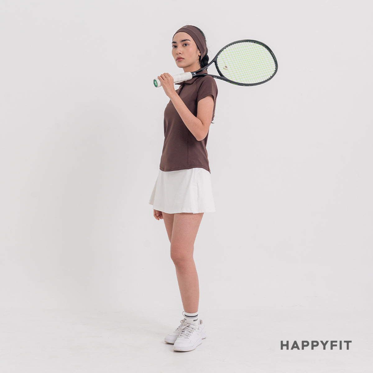 HAPPYFIT Women Swift Polo Top