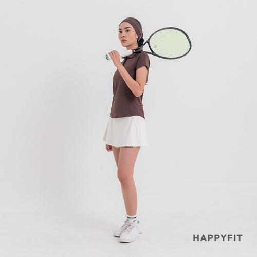 HAPPYFIT Women Swift Polo Top