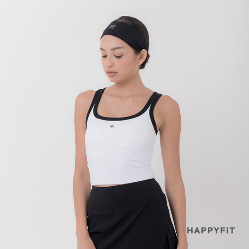 HAPPYFIT Two Tone Tank Bra