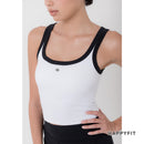 HAPPYFIT Two Tone Tank Bra