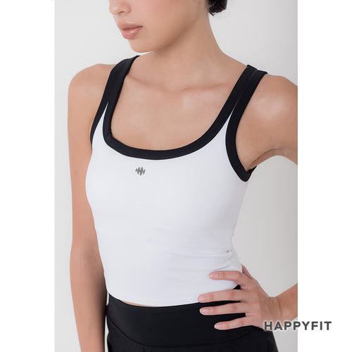 HAPPYFIT Two Tone Tank Bra