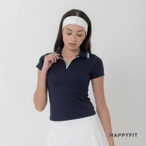 HAPPYFIT Country Polo Tennis Shirt