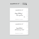 HAPPYFIT Greeting Card