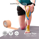 HAPPYFIT Kinesio Support Tape Cotton Coffee