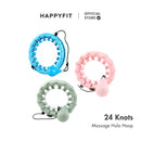 HAPPYFIT 24 Knots Massage Hula Hoop
