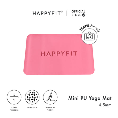 HAPPYFIT MINI PU YOGAMAT 4,5MM