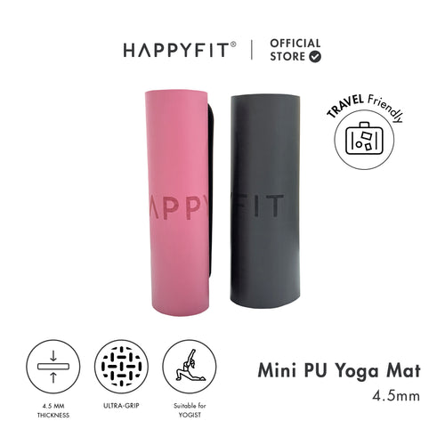HAPPYFIT MINI PU YOGAMAT 4,5MM