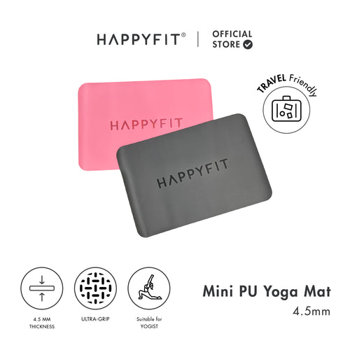 HAPPYFIT MINI PU YOGAMAT 4,5MM