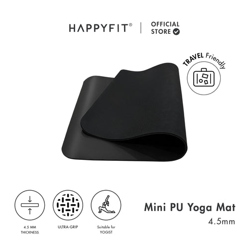 HAPPYFIT MINI PU YOGAMAT 4,5MM