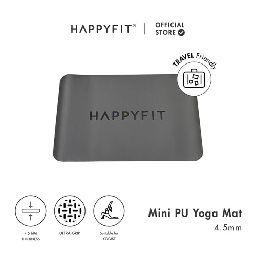 HAPPYFIT MINI PU YOGAMAT 4,5MM