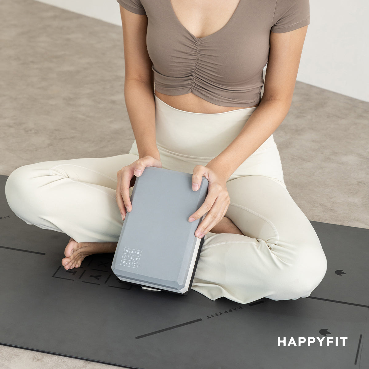 HAPPYFIT Yoga Block Premium 360 Gr