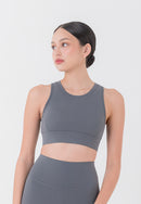 HAPPYFIT Infinity Lycra High Support Sports Bra