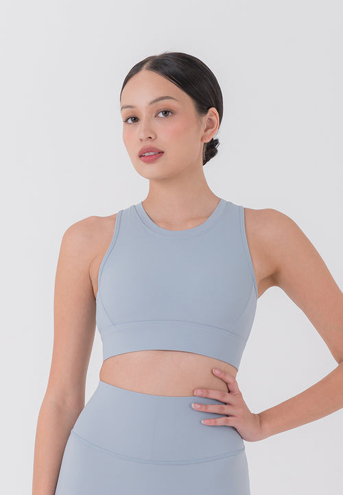 HAPPYFIT Infinity Lycra High Support Sports Bra