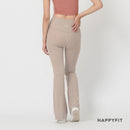HAPPYFIT Flared Free Size Yoga Pants