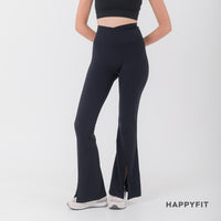 HAPPYFIT Flared Slit Leggings