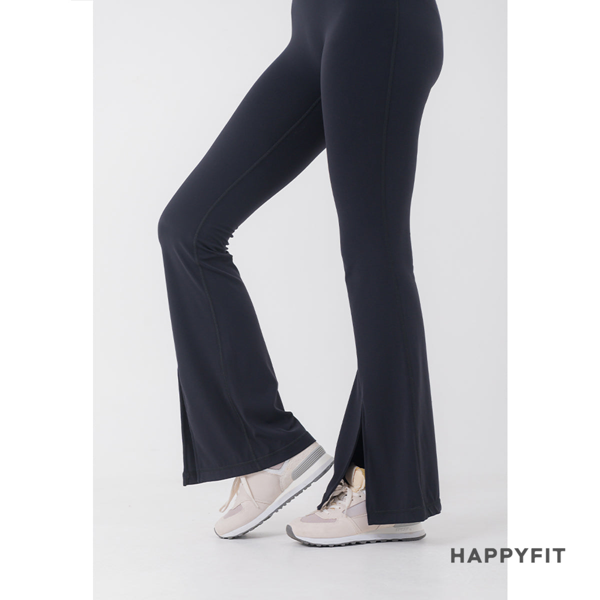 HAPPYFIT Flared Slit Leggings