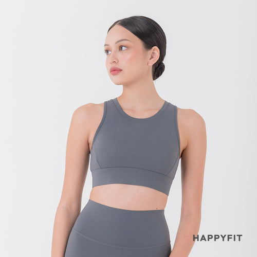 HAPPYFIT Infinity Lycra High Support Sports Bra