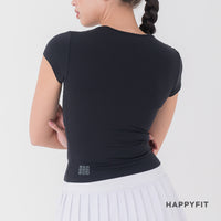 HAPPYFIT Relaxed Fit Short Sleeve