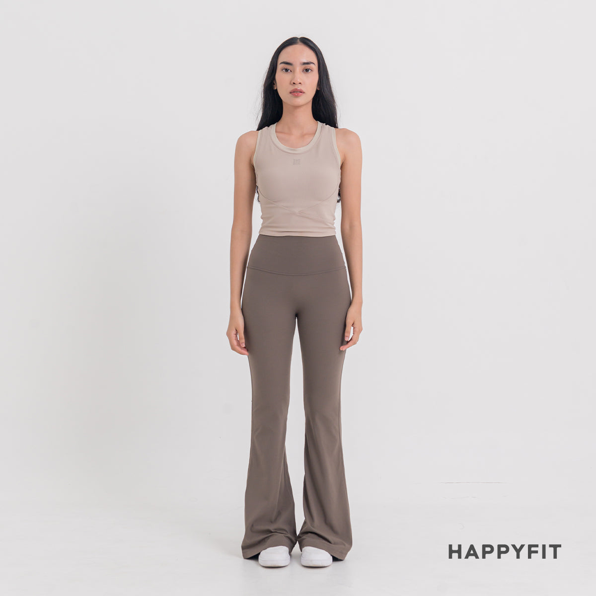 HAPPYFIT Ribbed Align Tank Bra
