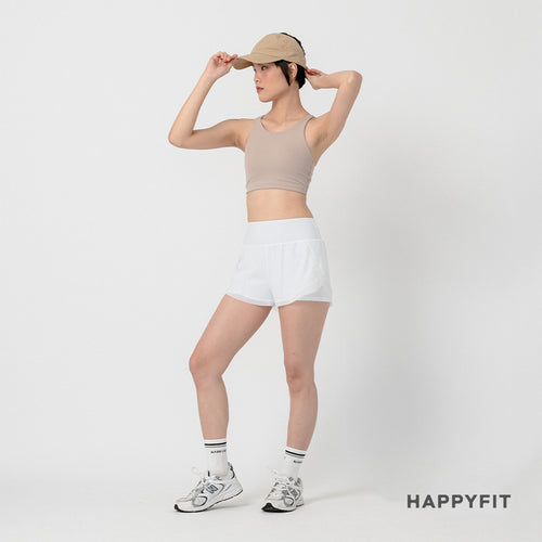 HAPPYFIT Windproof High Waist Short Pant