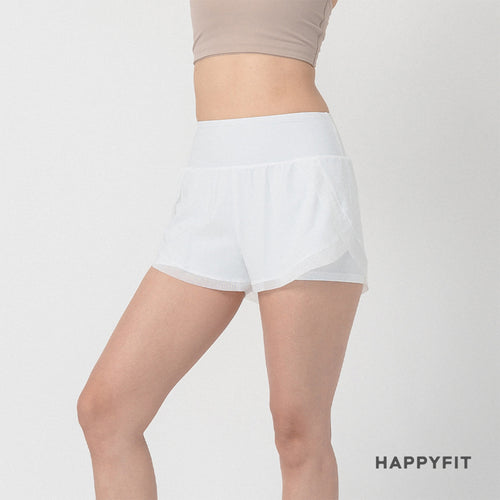 HAPPYFIT Windproof High Waist Short Pant