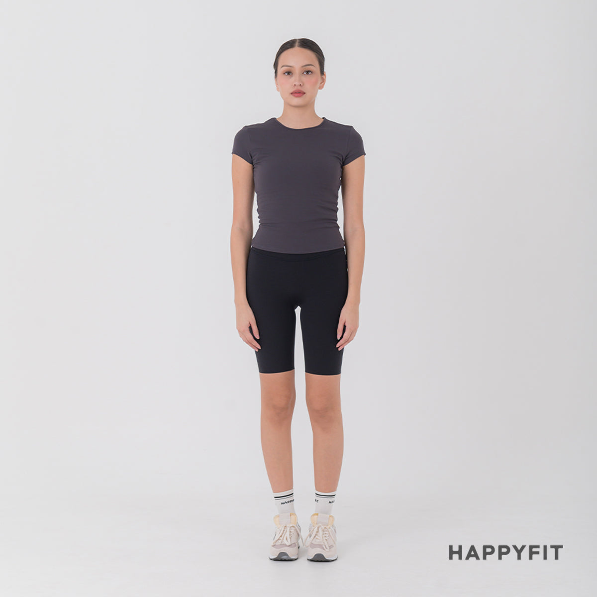 HAPPYFIT Everyday All Size Fit to XL Biker Shorts
