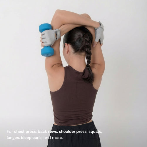 HAPPYFIT Neoprene Dumbbell 2 Kg (2 Pcs)
