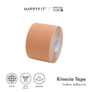 HAPPYFIT Kinesio Support Tape Cotton Coffee