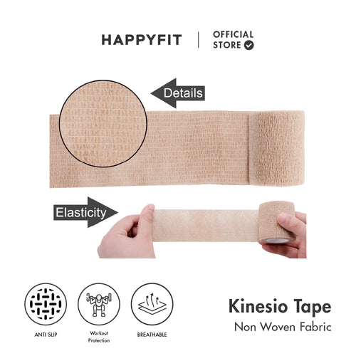 HAPPYFIT Kinesio Support Tape Non Woven