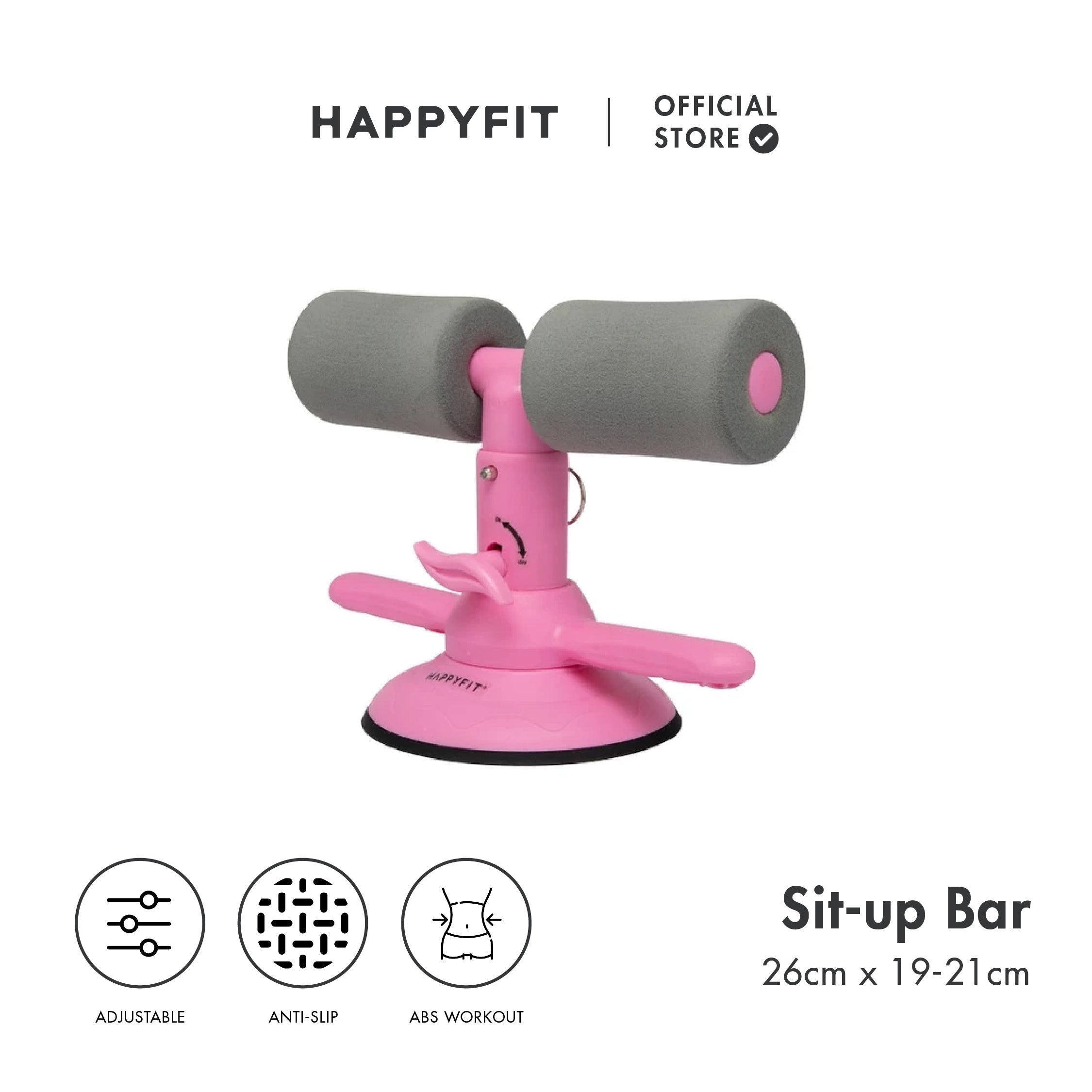 HAPPYFIT Sit Up Bar