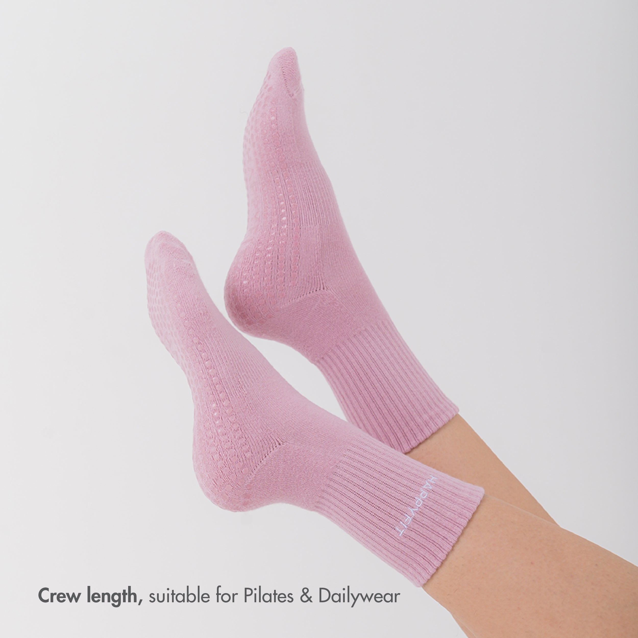 HAPPYFIT GRIP SOCKS CREW