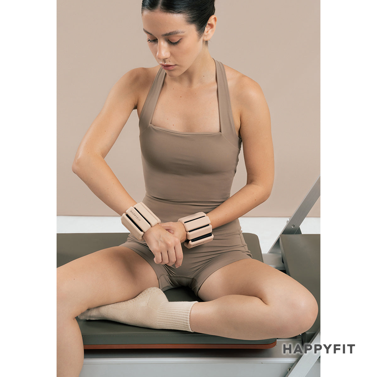 HAPPYFIT GRIP SOCKS CREW