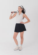 HAPPYFIT Sleeveless Polo Bra Top