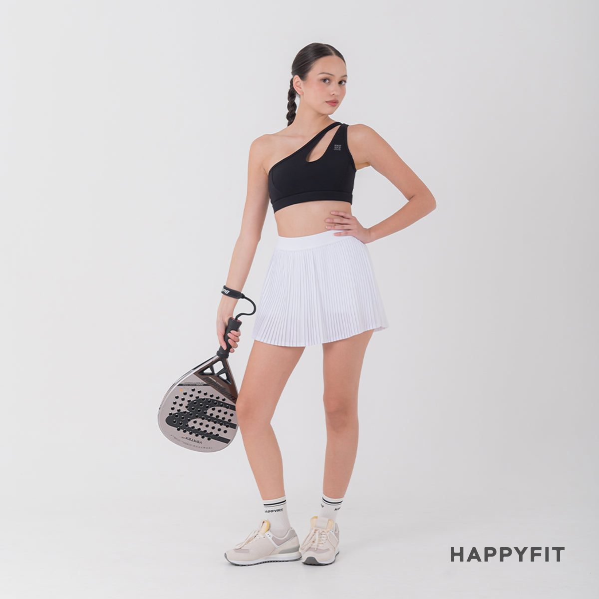 HAPPYFIT Half Crew Socks