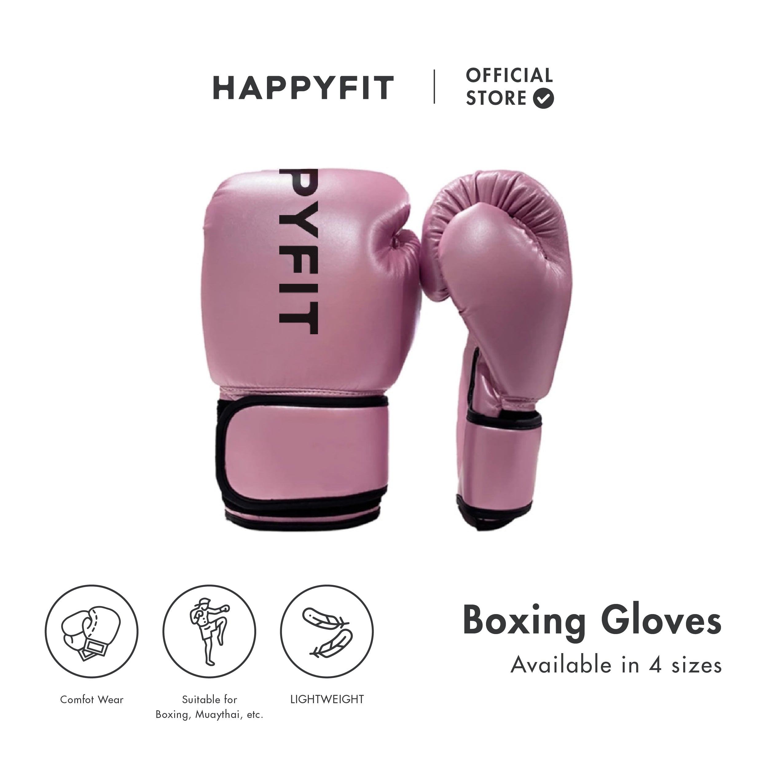 HAPPYFIT Boxing Gloves