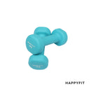 HAPPYFIT Neoprene Dumbbell 1 Kg (2 Pcs)