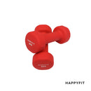 HAPPYFIT Neoprene Dumbbell 2 Kg (2 Pcs)