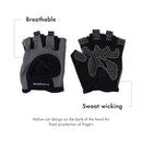 HAPPYFIT FITNESS GLOVES WITH PALM PAD