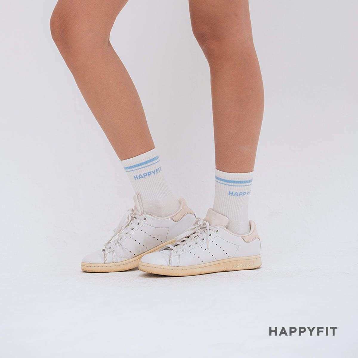 HAPPYFIT Half Crew Socks