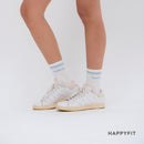 HAPPYFIT Half Crew Socks