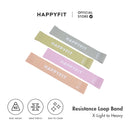 HAPPYFIT Resistance Loop Bands