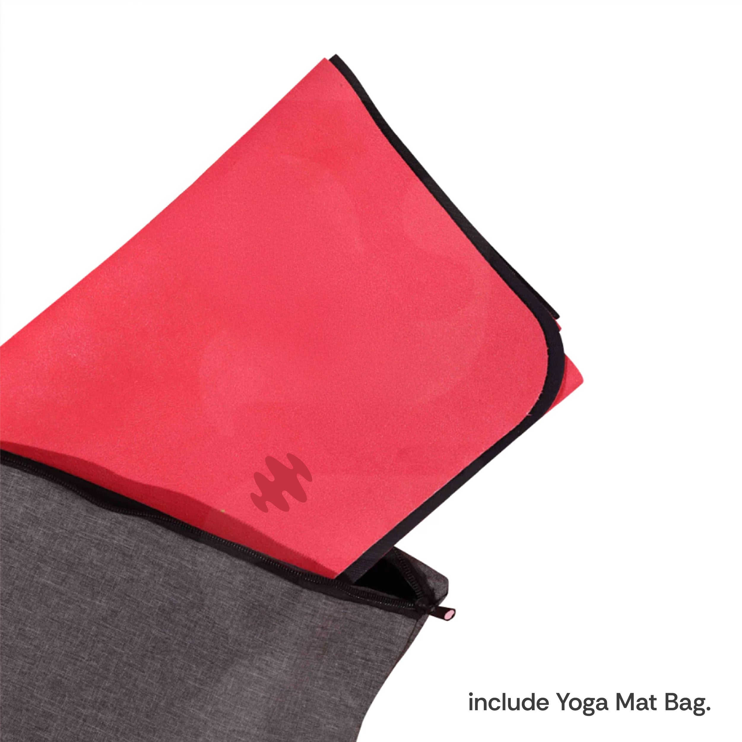 HAPPYFIT Yoga Mat Travel Suede