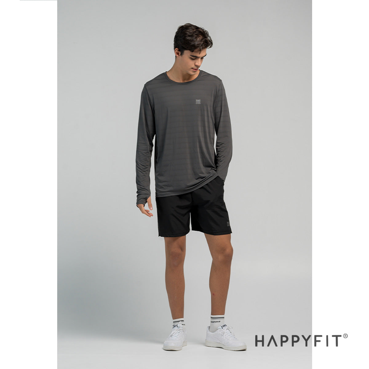 HAPPYFIT Shirt Long Sleeve Airy