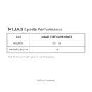HAPPYFIT New Hijab Sports Performance