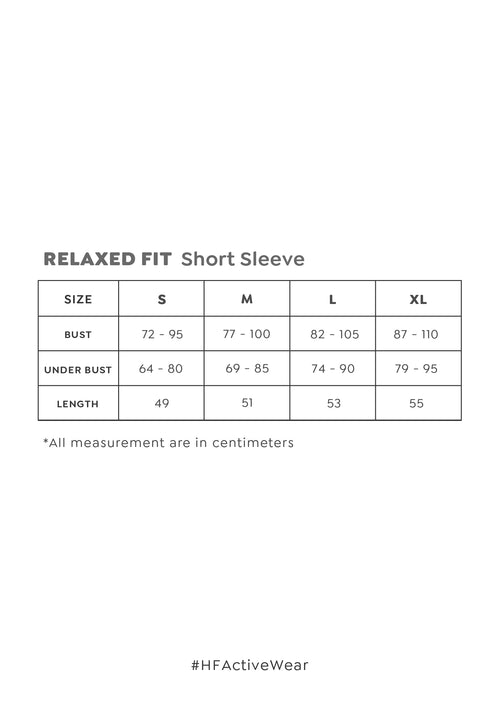 HAPPYFIT Relaxed Fit Short Sleeve